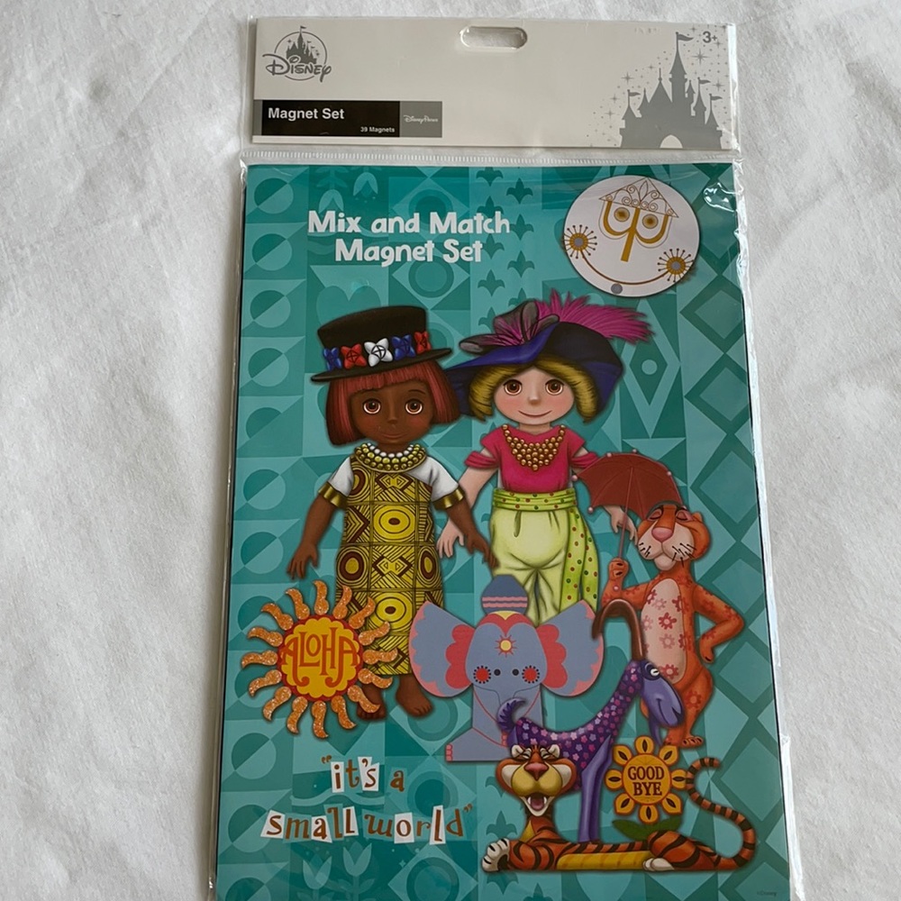 Disney World Small World magnets set